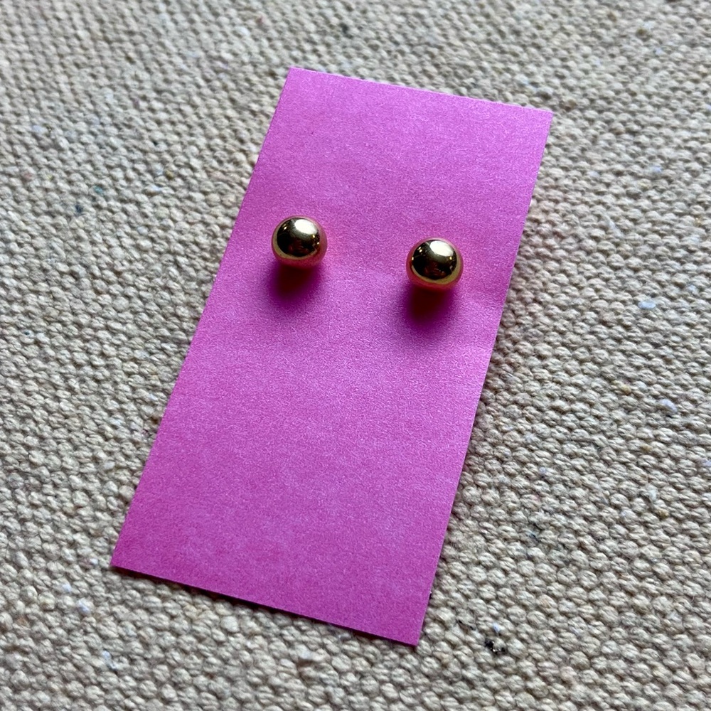 VTG 1980s Gold-Tone Stud Earrings